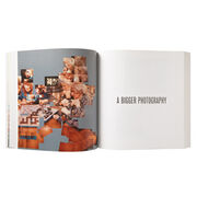David Hockney paperback exhibition book inside spread